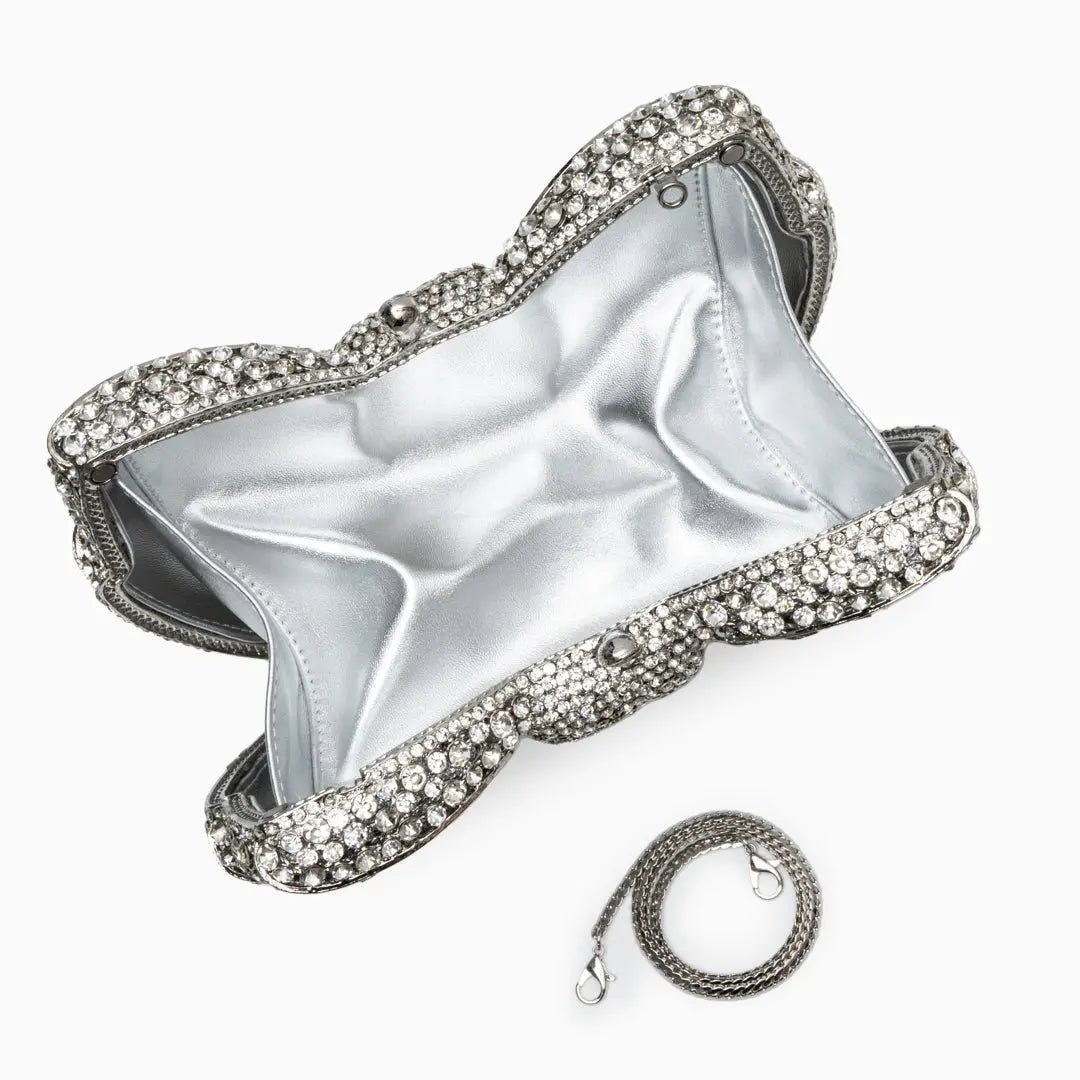 Silver Bow Clutch