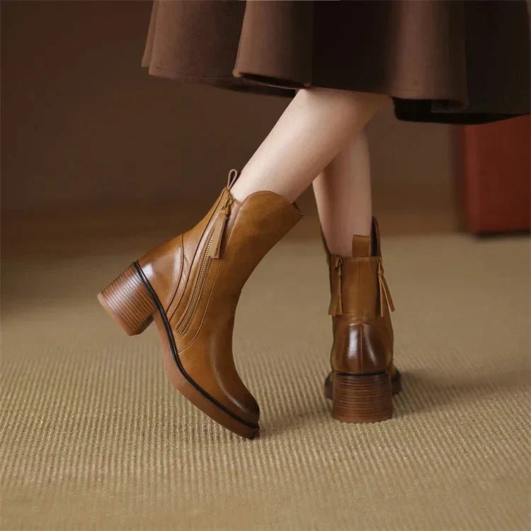 Sierra | Leather ankle boots