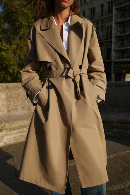 Double-Breasted Trench Coat - Charlotte