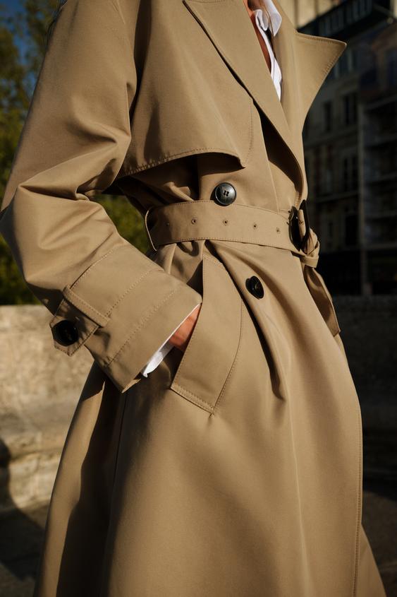 Double-Breasted Trench Coat - Charlotte