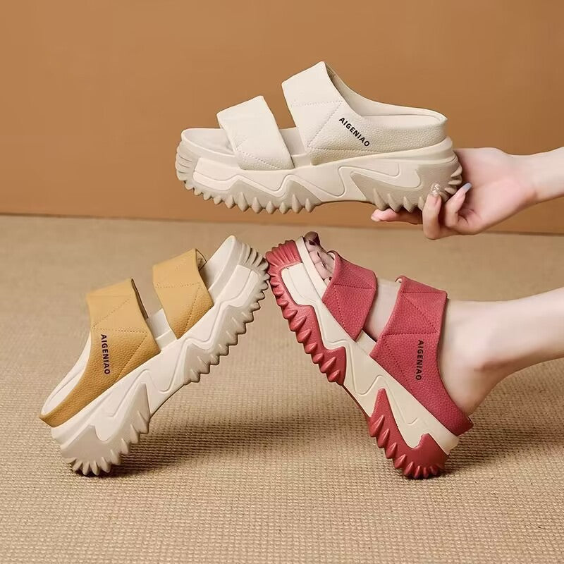 Versatile platform sneakers