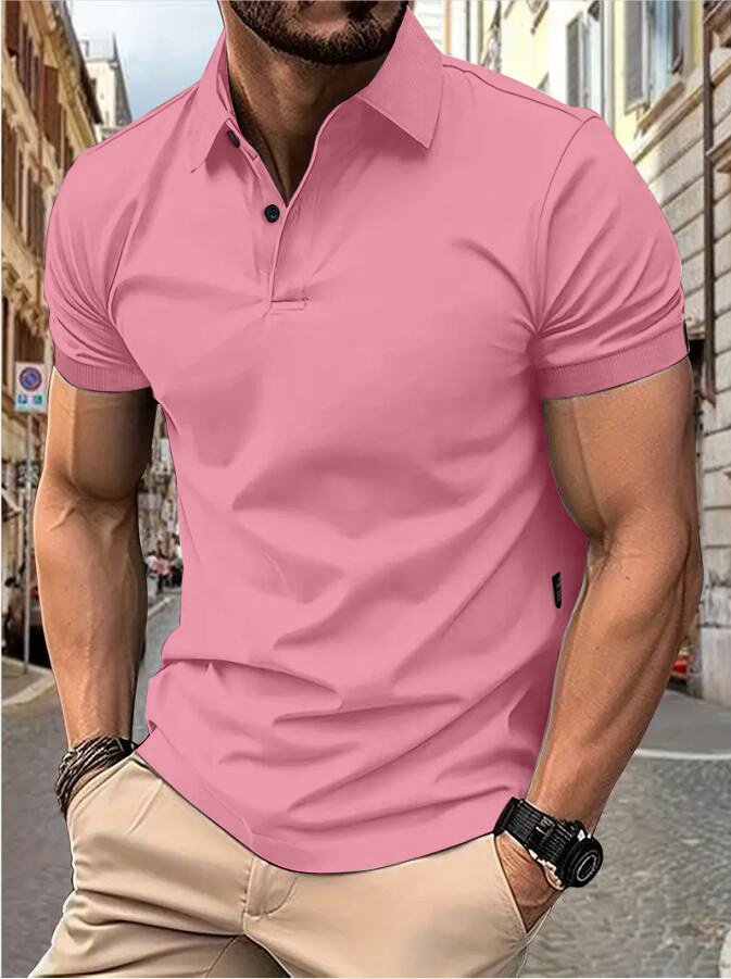 Blake - Men's slim-fit summer polo shirt