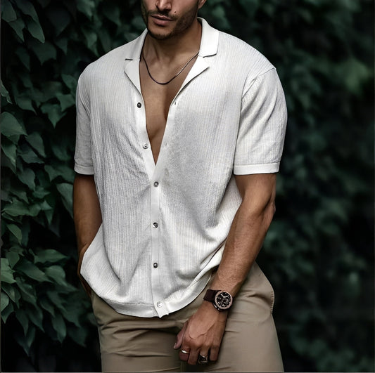Rowan - Men's loose-fit casual shirt