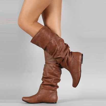 Tall leather boots | Capri™