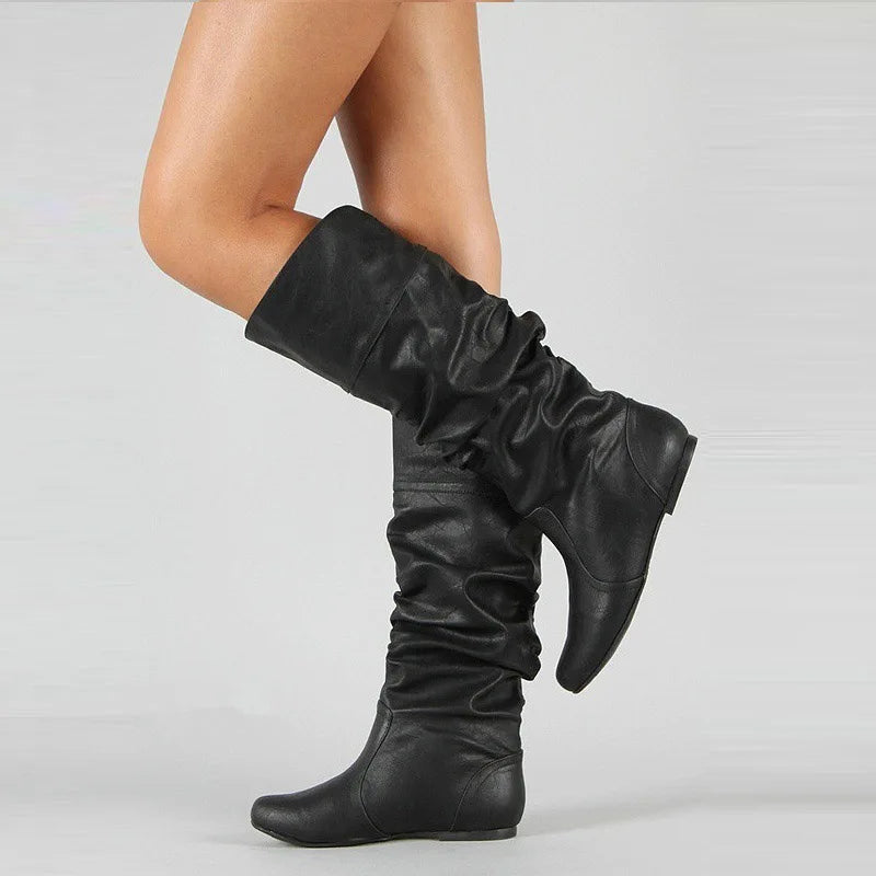 Tall leather boots | Capri™