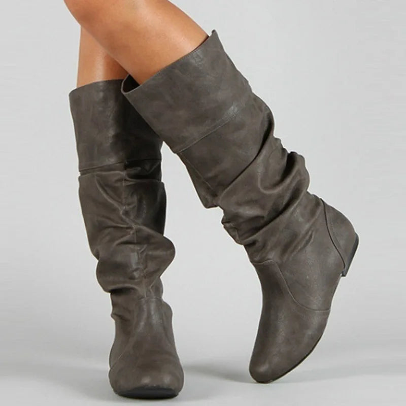 Tall leather boots | Capri™