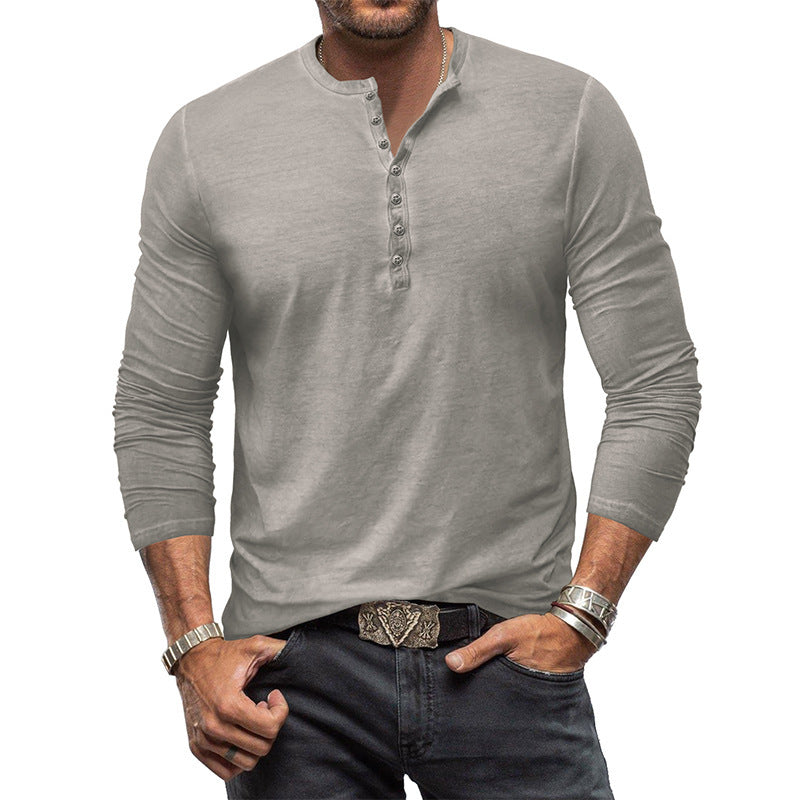 Benjamin - Men's long-sleeve casual shirt