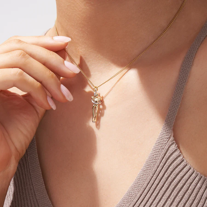 Infinite hug necklace