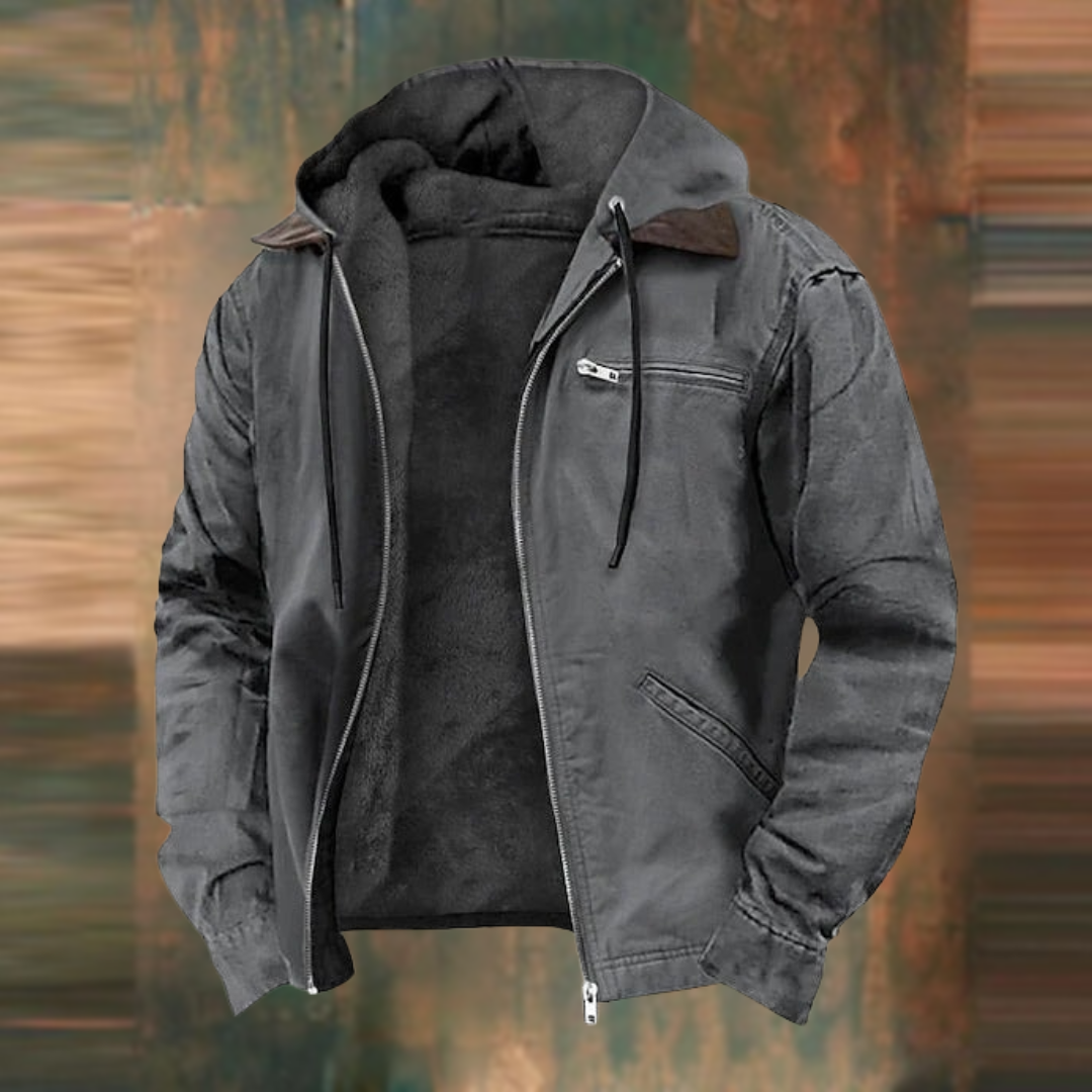 Elegant men's autumn jacket | High quality and versatile