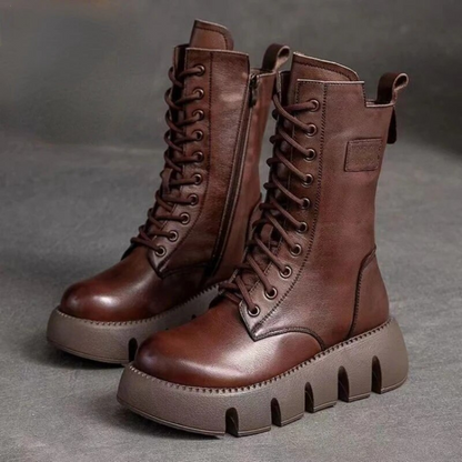 Autumn-Winter Leather Boots | Glems™