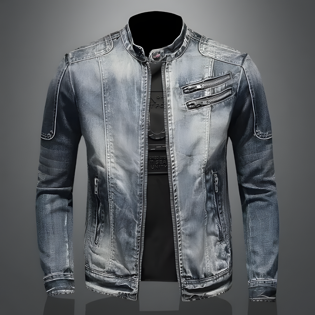 Vintage Denim Jacket – Urban and Versatile Style