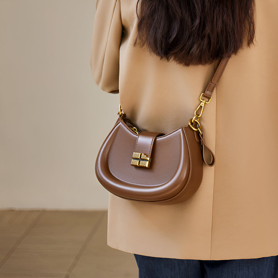 Semicircular Shape Bag-Cherilyn