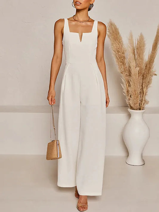 Pandora - V-neck jumpsuit