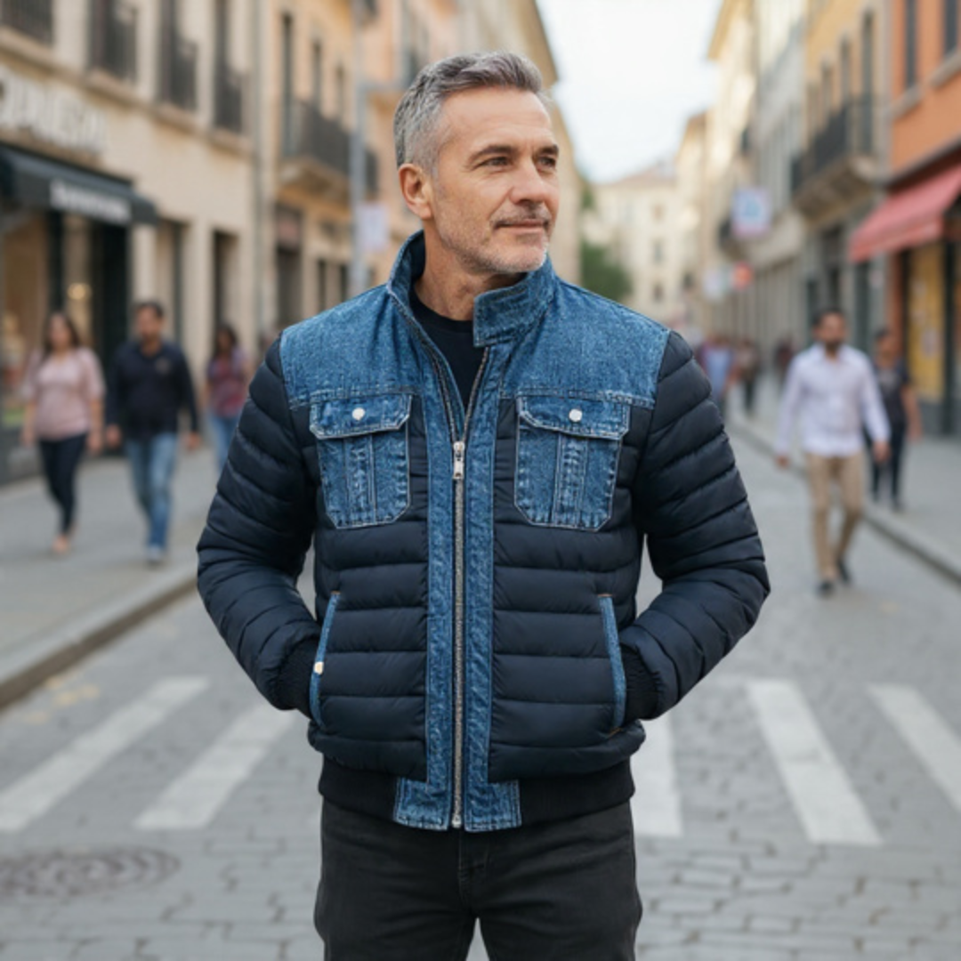 Madison Jacket | Hybrid Quilted Denim