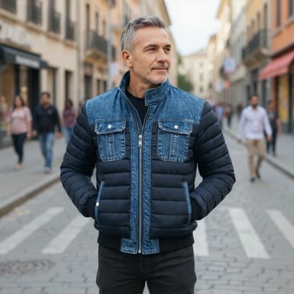 Madison Jacket | Hybrid Quilted Denim