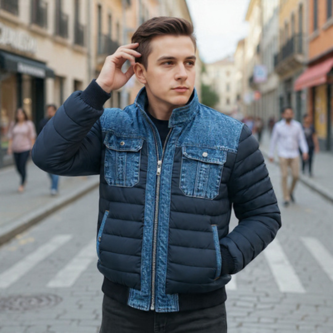 Madison Jacket | Hybrid Quilted Denim