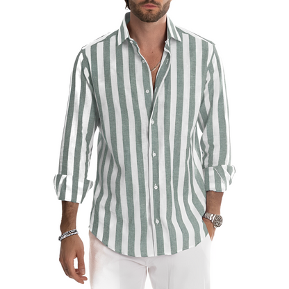 Greyson - Comfortable men's striped summer shirt