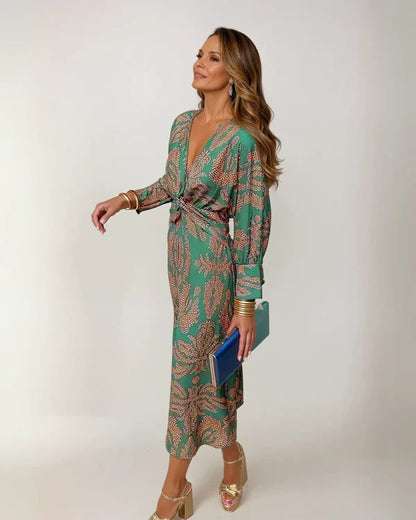 Felisa Dress - Vintage Print