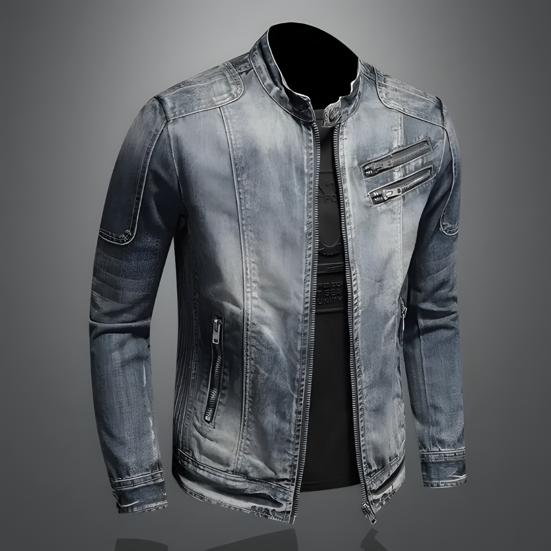 Vintage Denim Jacket – Urban and Versatile Style