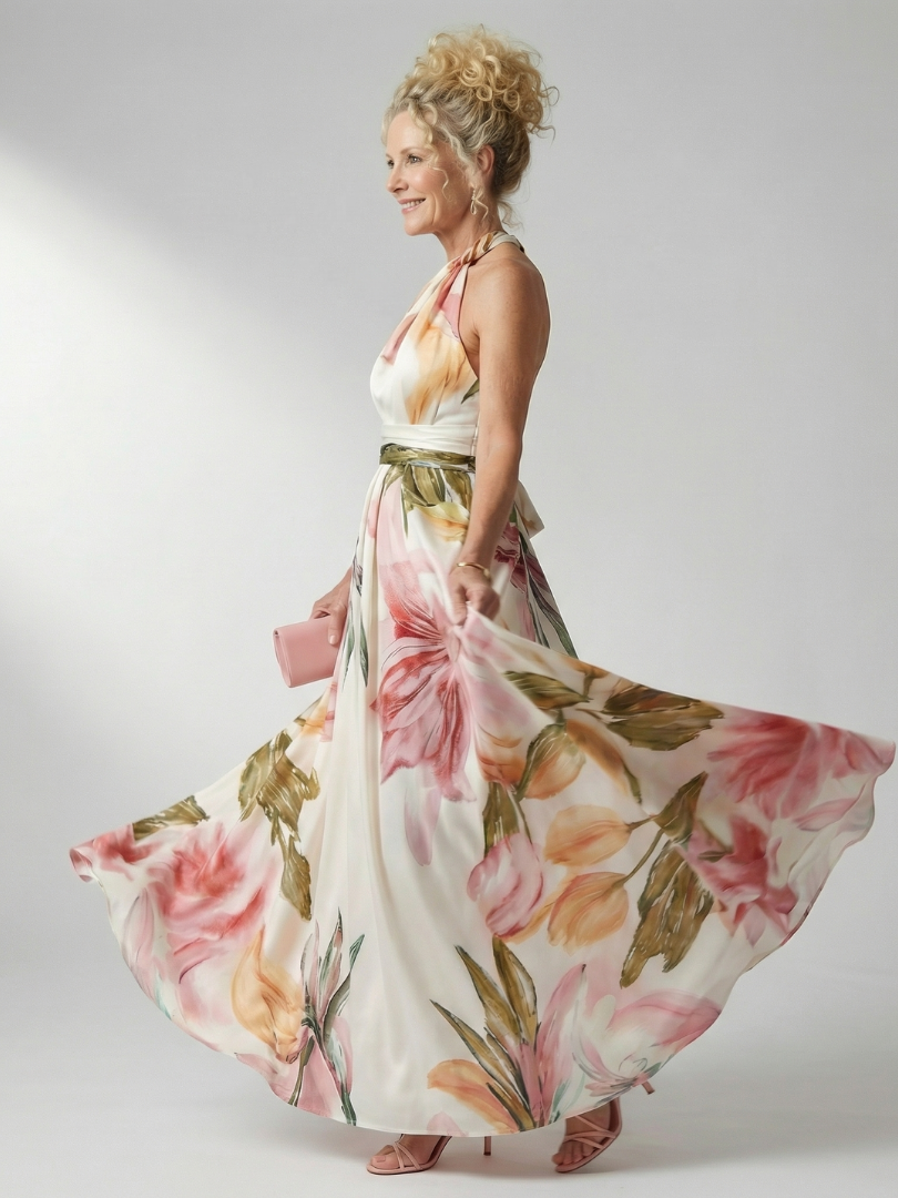 Emilia | Floral maxi dress