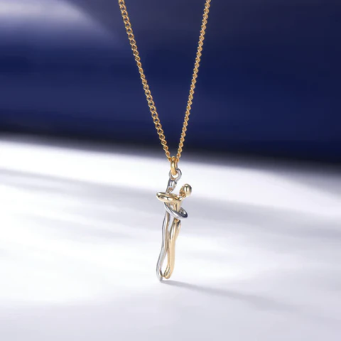 Infinite hug necklace