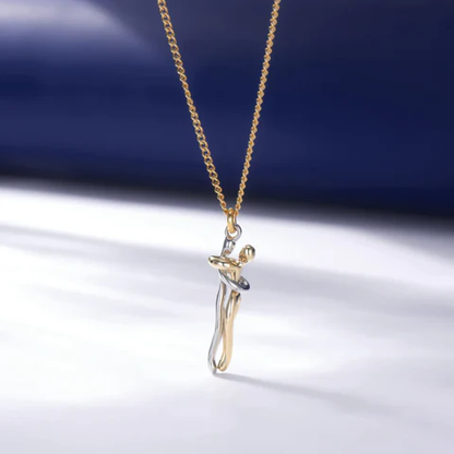 Infinite hug necklace