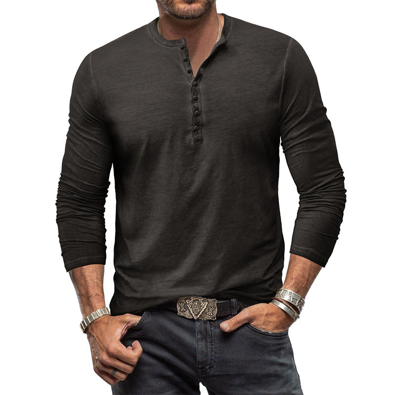 Benjamin - Men's long-sleeve casual shirt