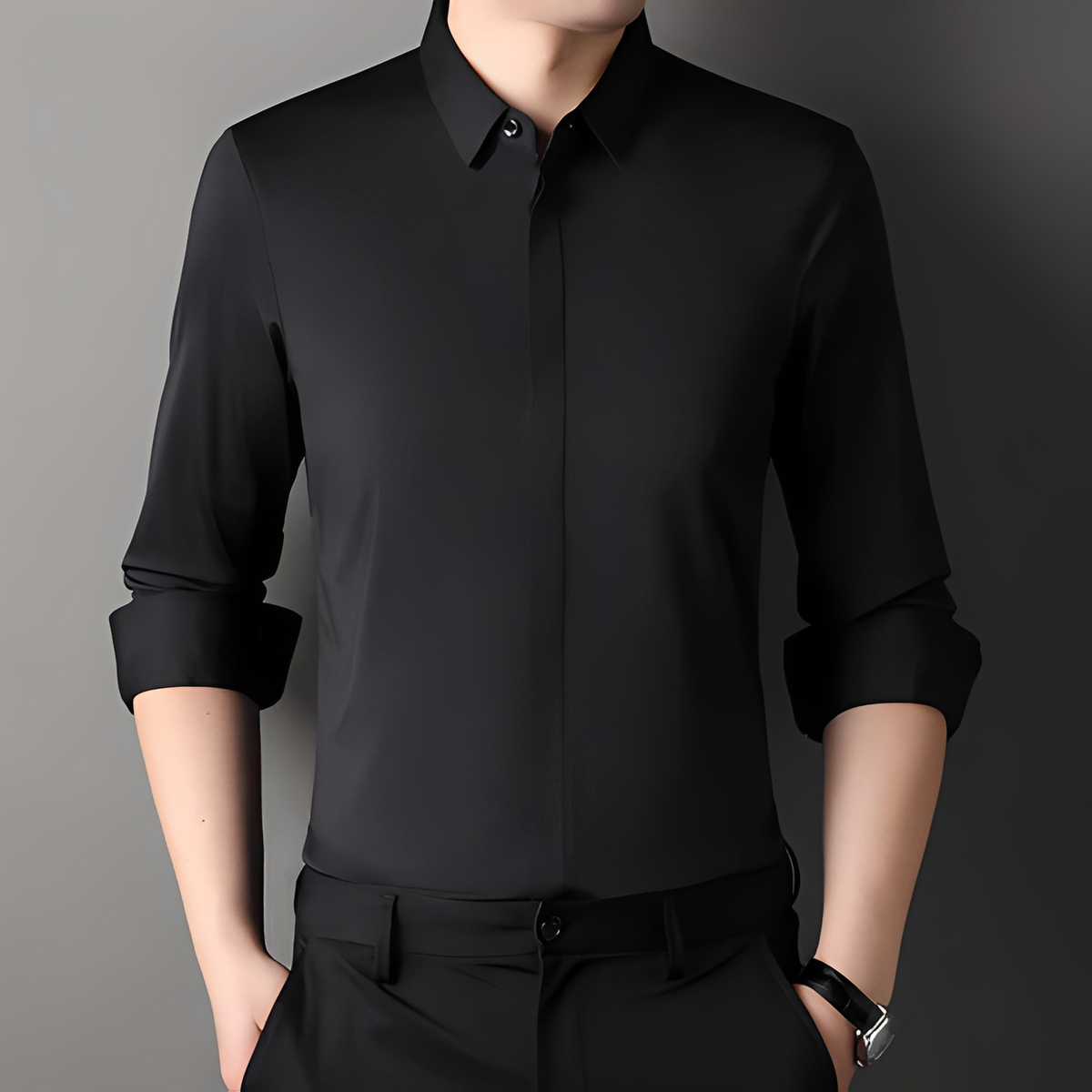 Limuel - Wrinkle-resistant dress shirt for men