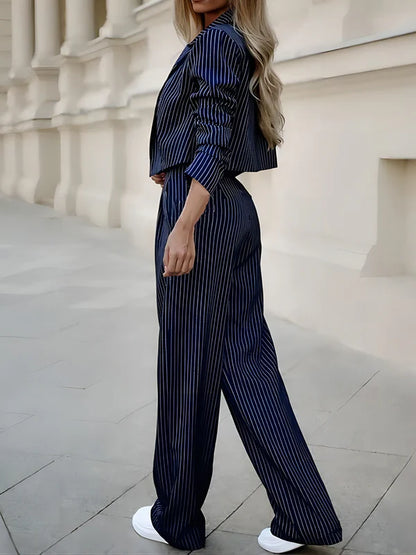 Megan Set | Pleated trousers and jacket