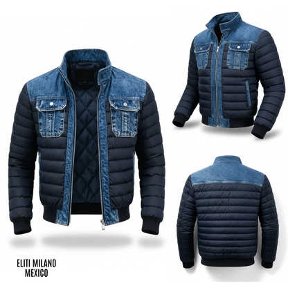 Madison Jacket | Hybrid Quilted Denim