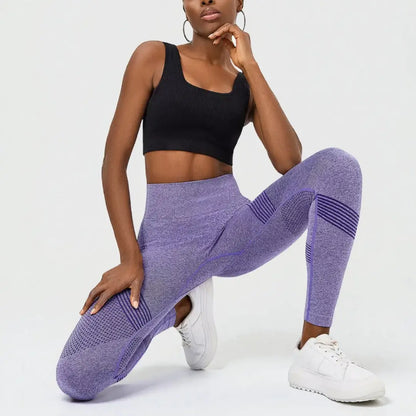 3D compression leggings - Light Violet