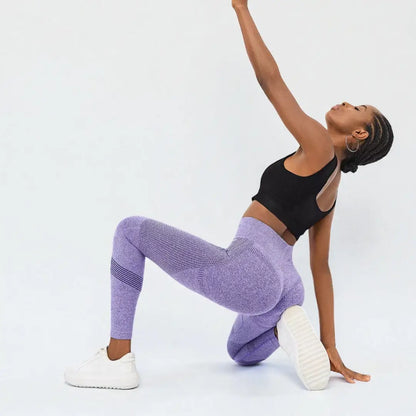 3D compression leggings - Light Violet