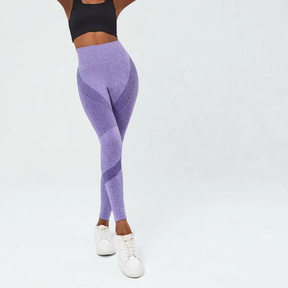 3D compression leggings - Light Violet