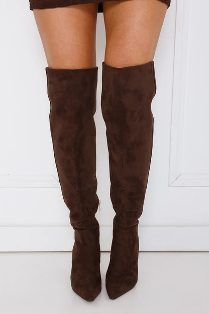 Thelma Boots - Suede