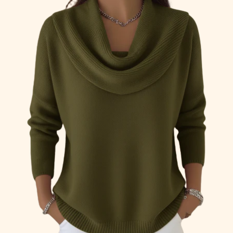 Julia | Cowl Neck Sweater