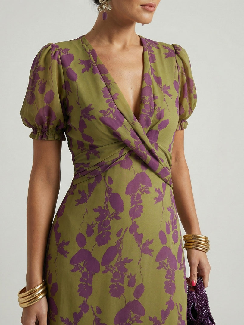 Fernanda | Floral midi dress