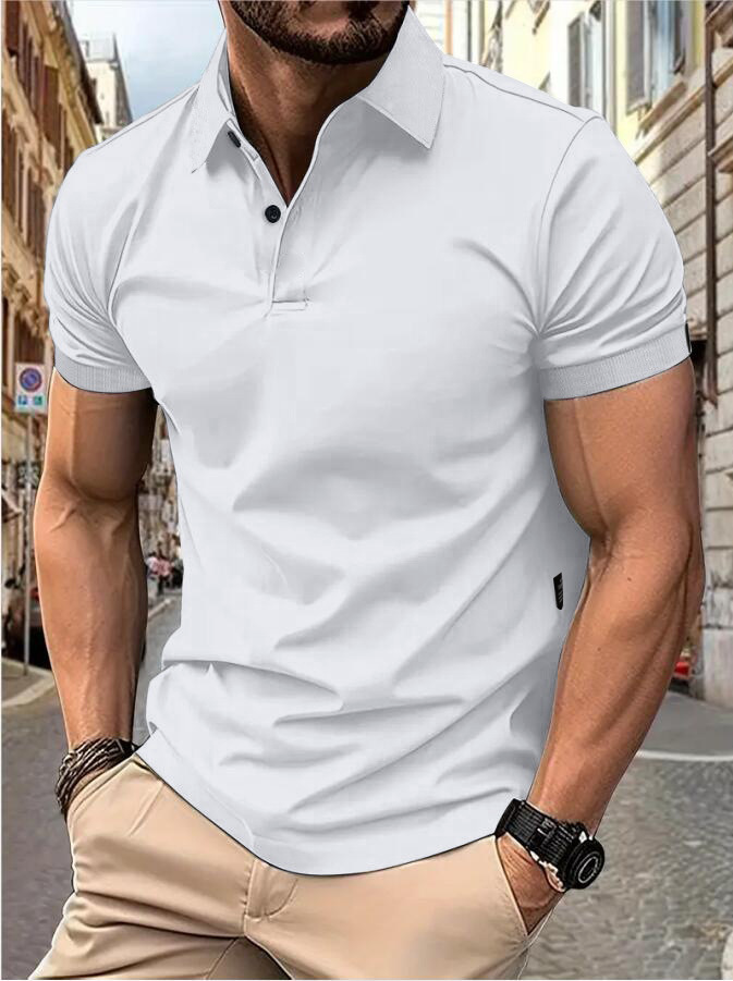 Blake - Men's slim-fit summer polo shirt