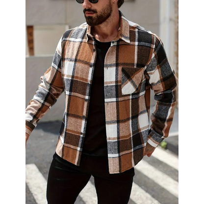 Alex | Plaid wool jacket