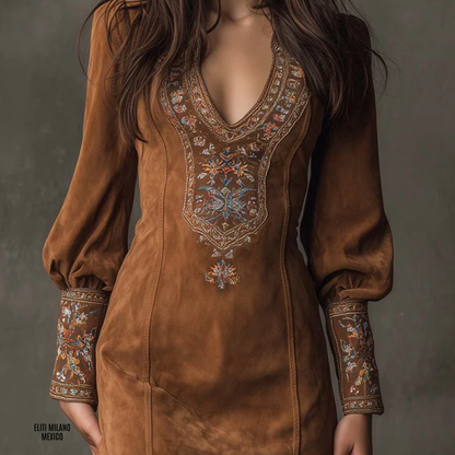 Cinnamon Dress | Bohemian Vintage Style