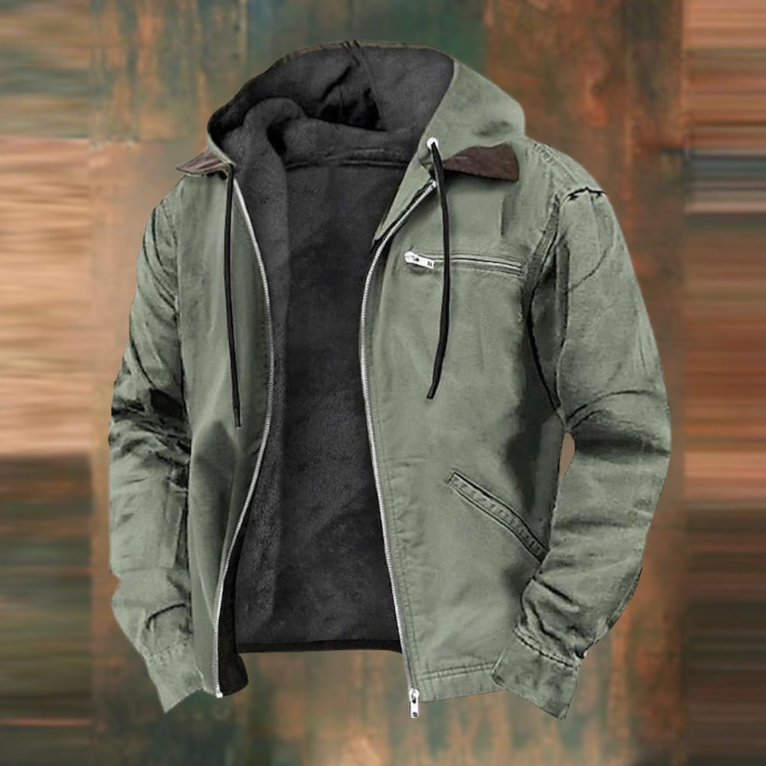 Elegant men's autumn jacket | High quality and versatile