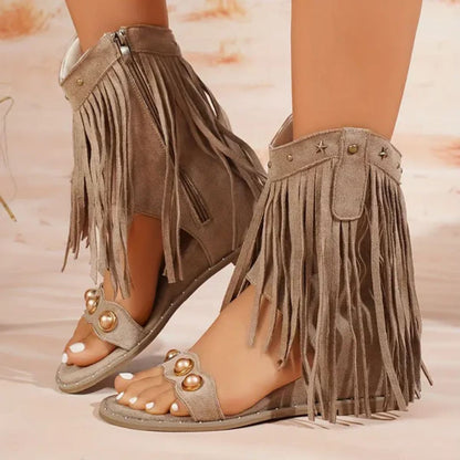 Fringe Sandals - Hawaii