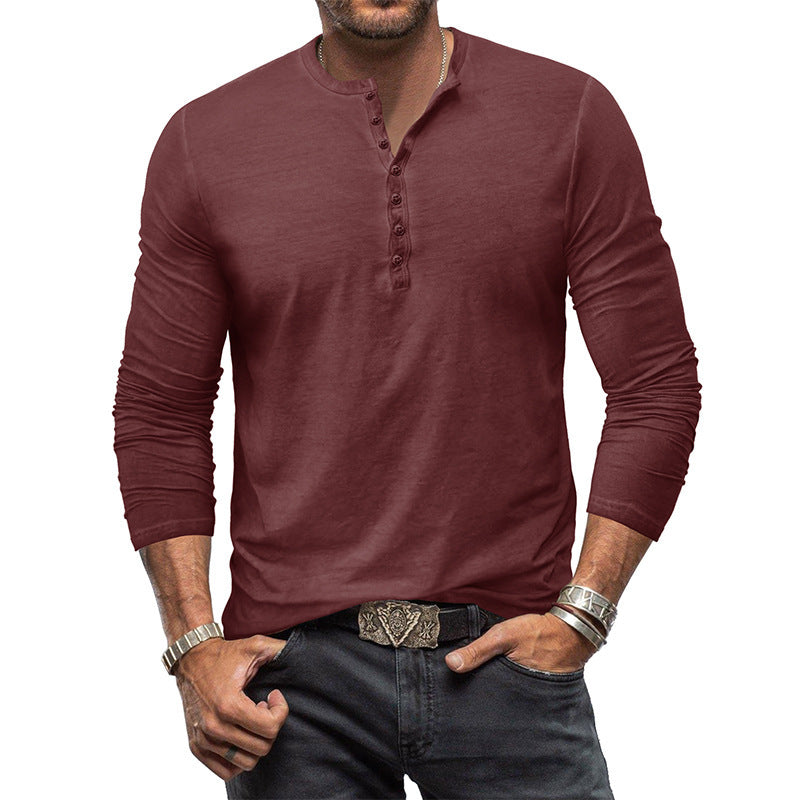 Benjamin - Men's long-sleeve casual shirt