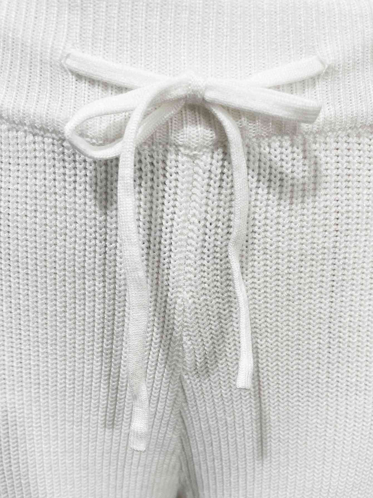 Wide-Sleeve Sweater and Knit Pants Set