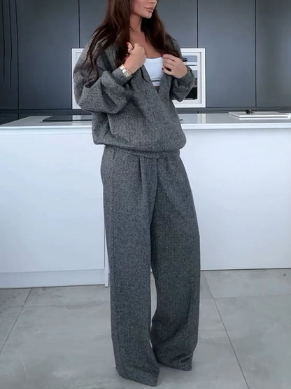 Aspen V-Neck Two-Piece Set