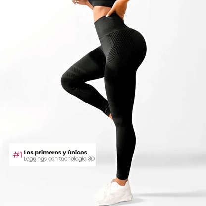 3D Press Leggings - Charcoal Grey