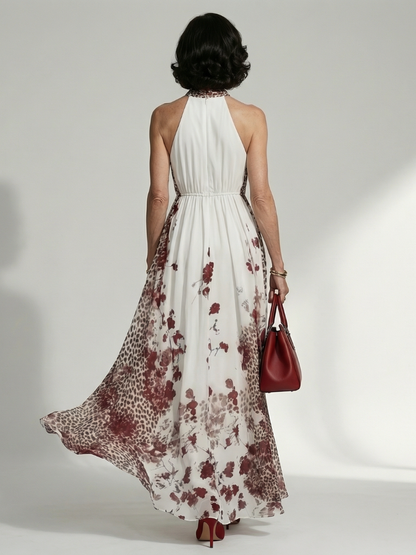 Alejandra | Pleated maxi dress