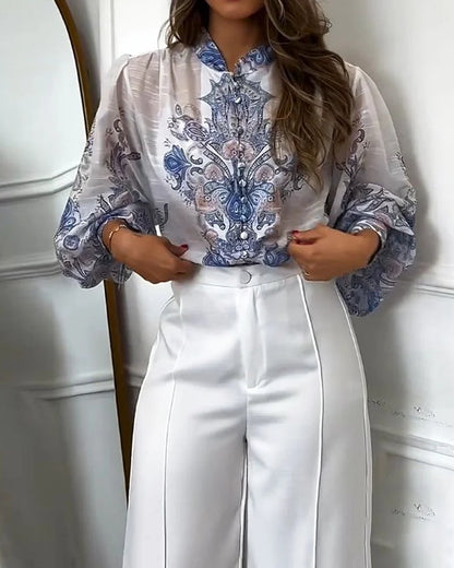 Consuelo Set - Casual Two-Piece Print