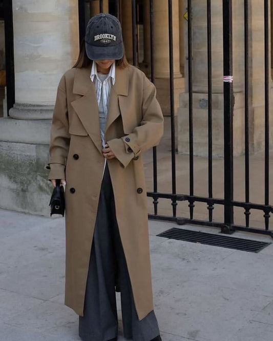 Double-Breasted Trench Coat - Charlotte