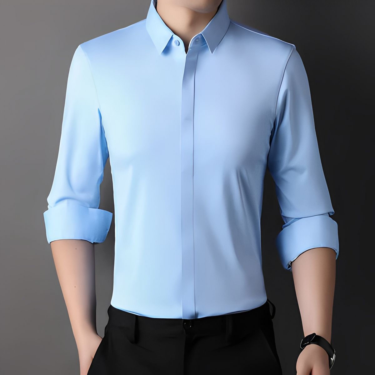 Limuel - Wrinkle-resistant dress shirt for men