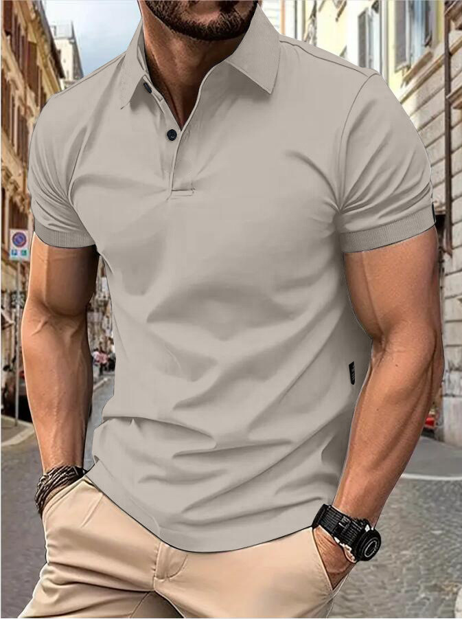 Blake - Men's slim-fit summer polo shirt